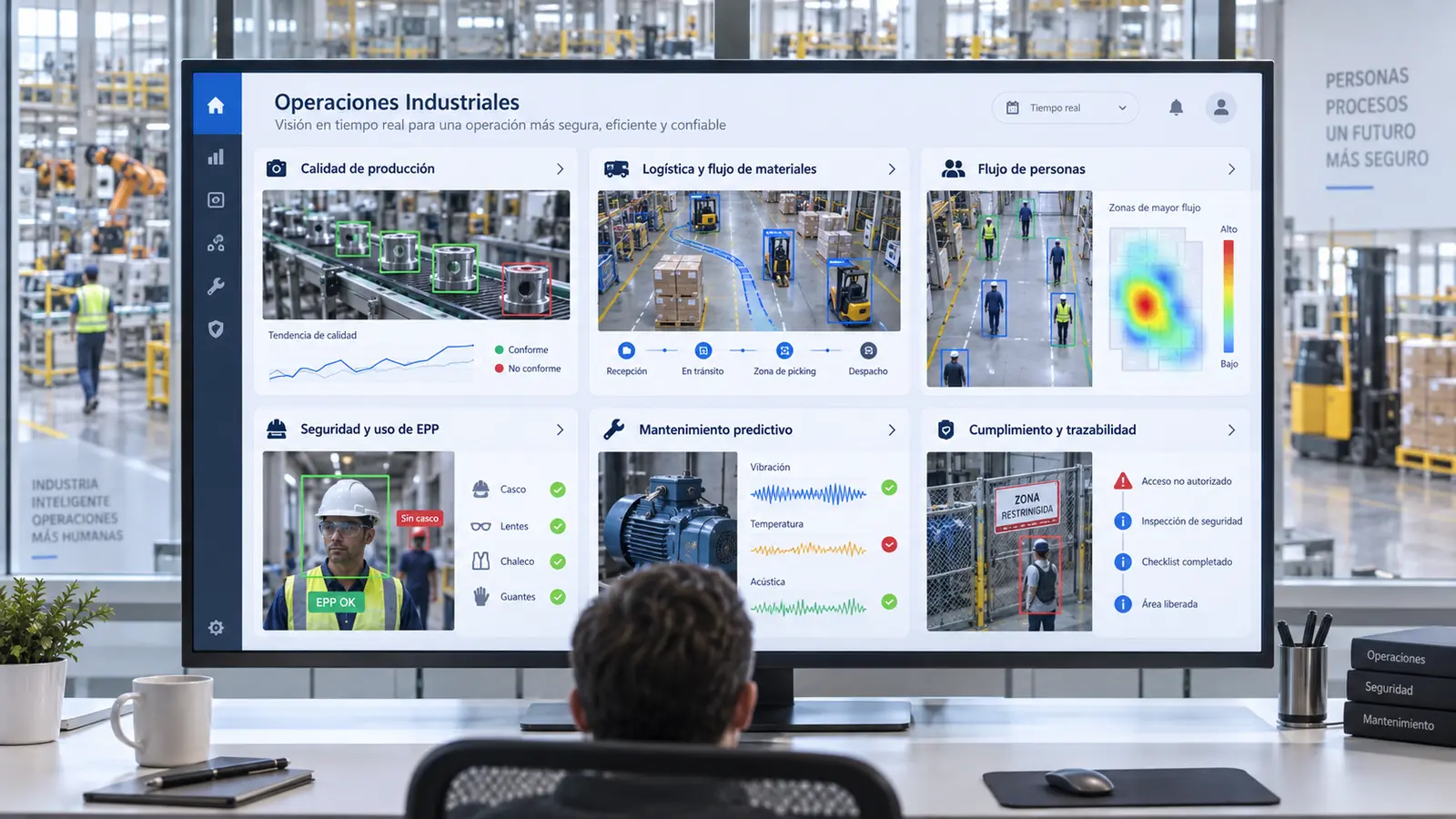 Casos de uso de visión artificial en la industria